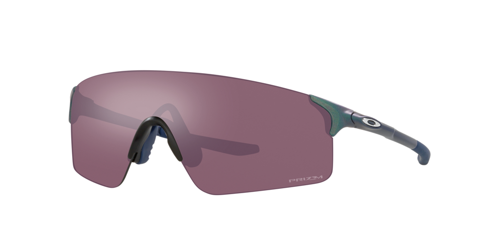 OAKLEY CAPSULE COLLECTION - EVZERO BLADES MATTE SILVER/BLUE COLORSHIFT FADE WITH PRIZM ROAD BLACK