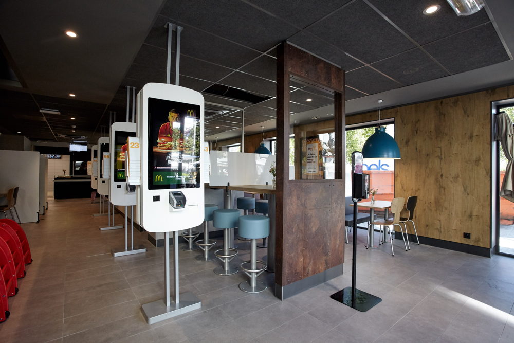 Het nieuwe McDonald's restaurant in Hasselt