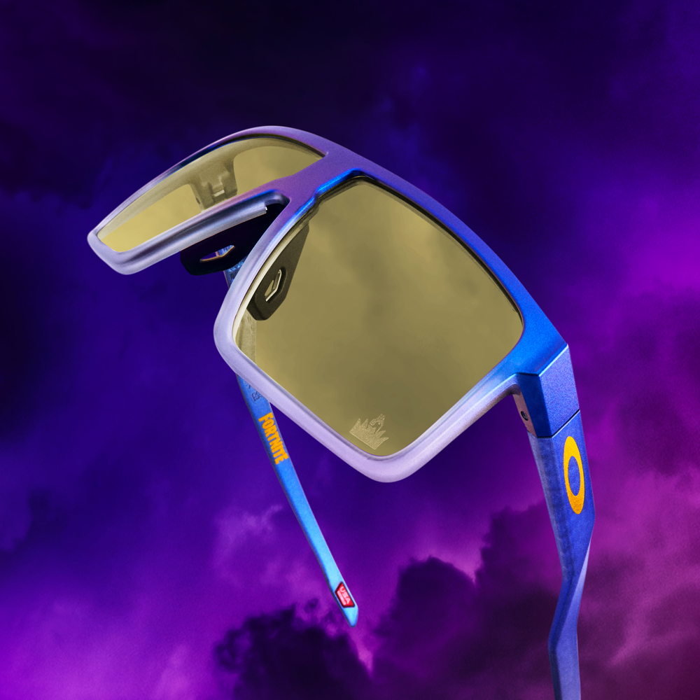 OAKLEY x FORTNITE HELUX COLORSHIFT BLUE/CYAN/CLEAR FADE WITH PRIZM GAMING 