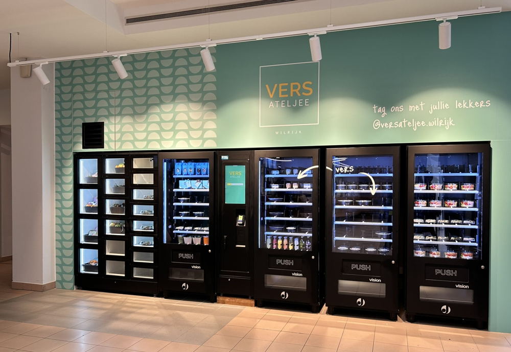 De volledige versautomaat. © GZA Ziekenhuizen