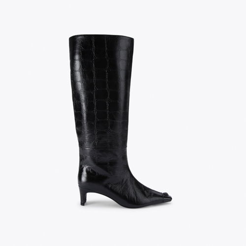 FW2425_KURT GEIGER LONDON_REGENT KNEE BOOT BLACK_295EUR