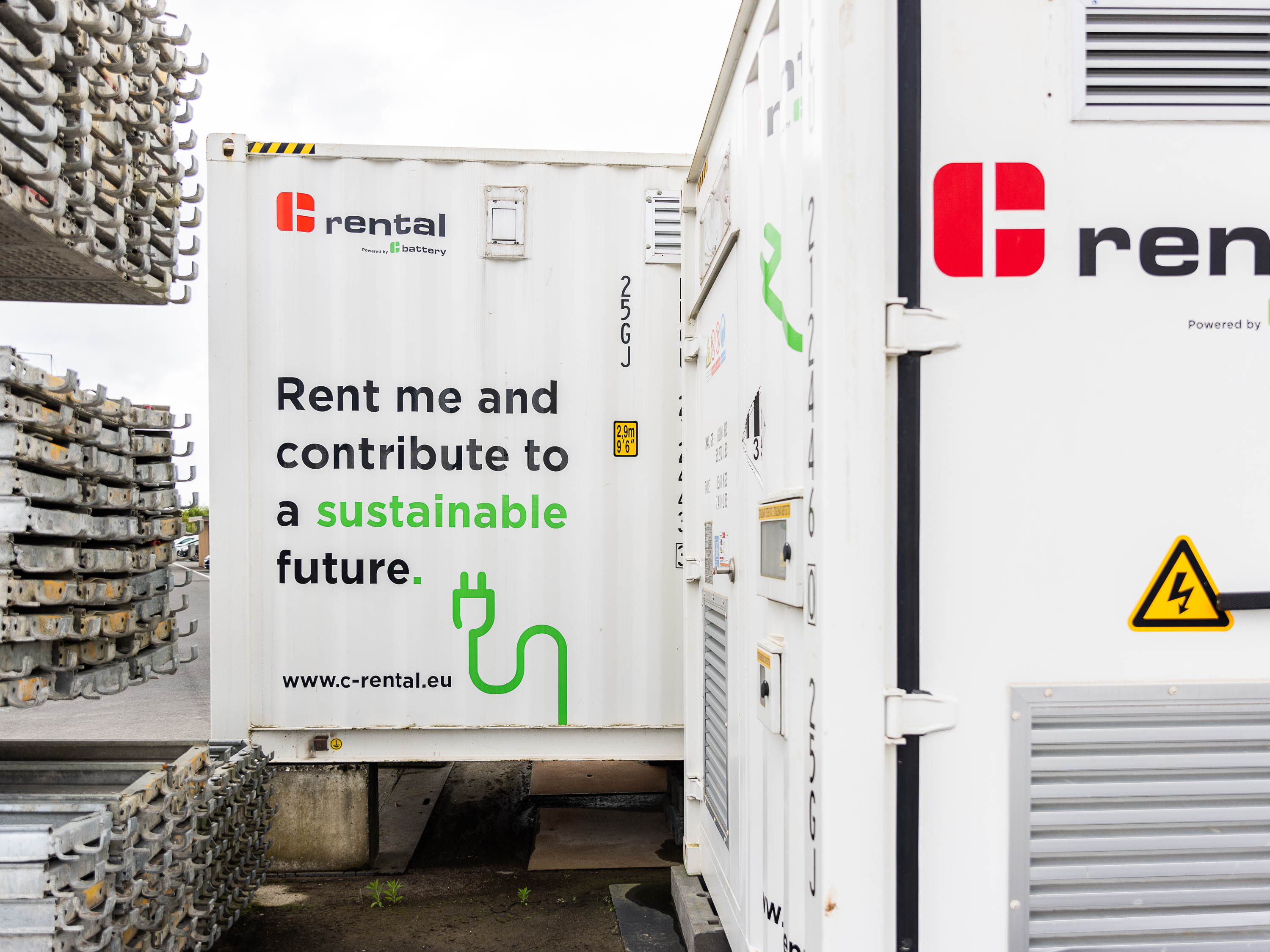 Fluvius sluit innovatief (werf)batterij-systeem van Cordeel aan op het elektriciteitsnet in Temse
