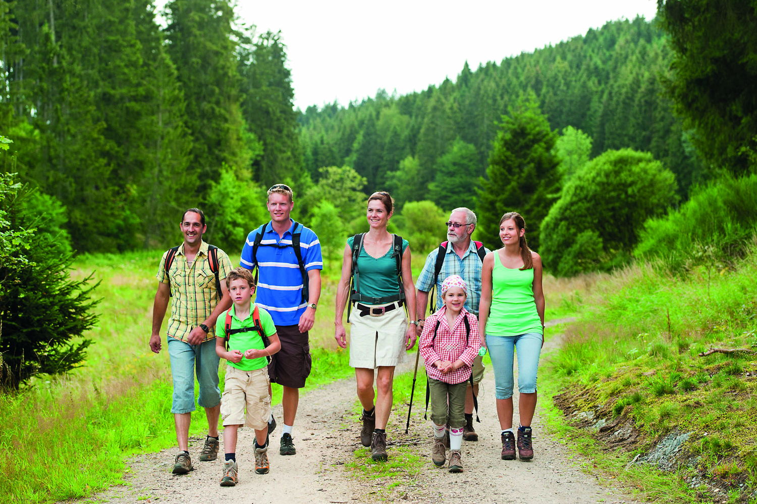 Wandern in der Gegend um Landal Hochwald