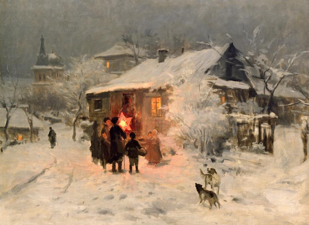 AKG1011665 “Christmas Eve”, undated. Nikolai Kornilievich Pimonenko ©akg-images