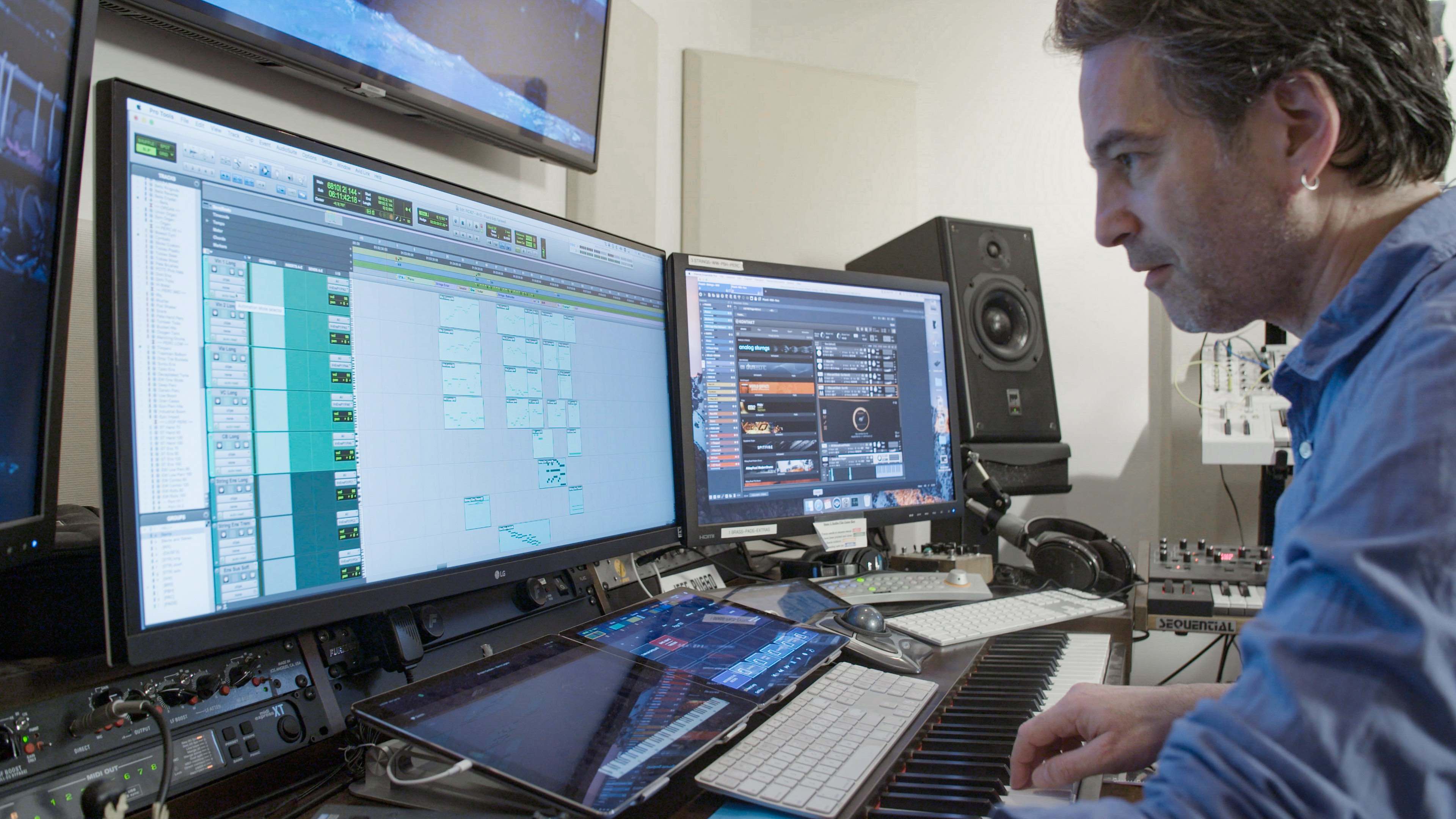 Jeff Russo in his private studio.