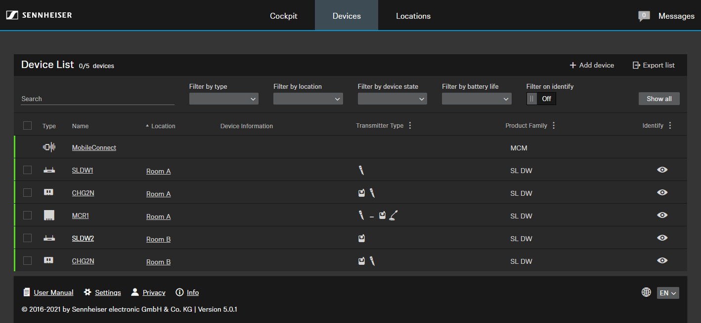 Sennheiser Control Cockpit 5.0 intègre désormais MobileConnect Manager