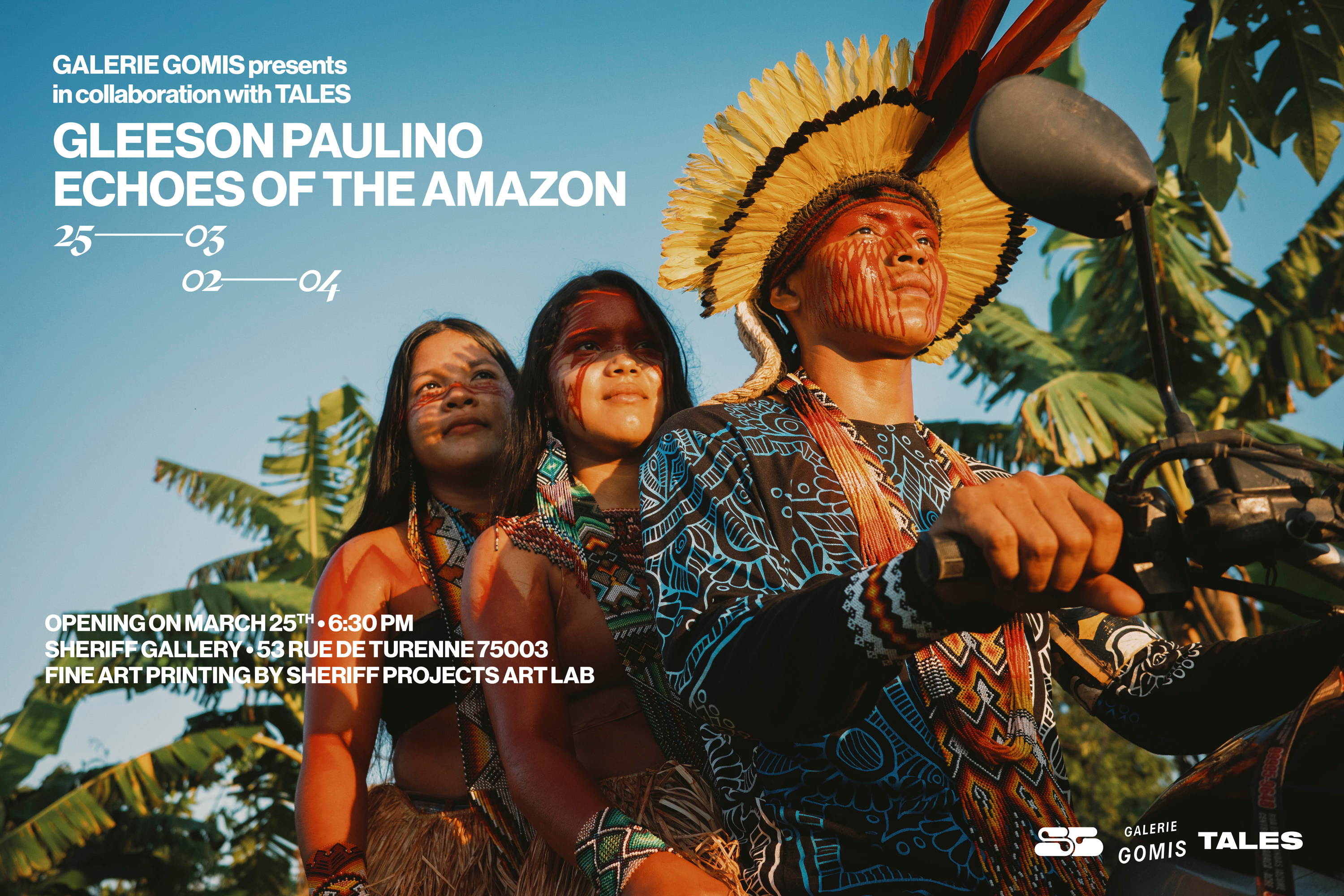 Galerie Gomis presents, in collaboration with Tales Gleeson Paulino: Echoes Of The Amazon curated by Marie Gomis-Trezise