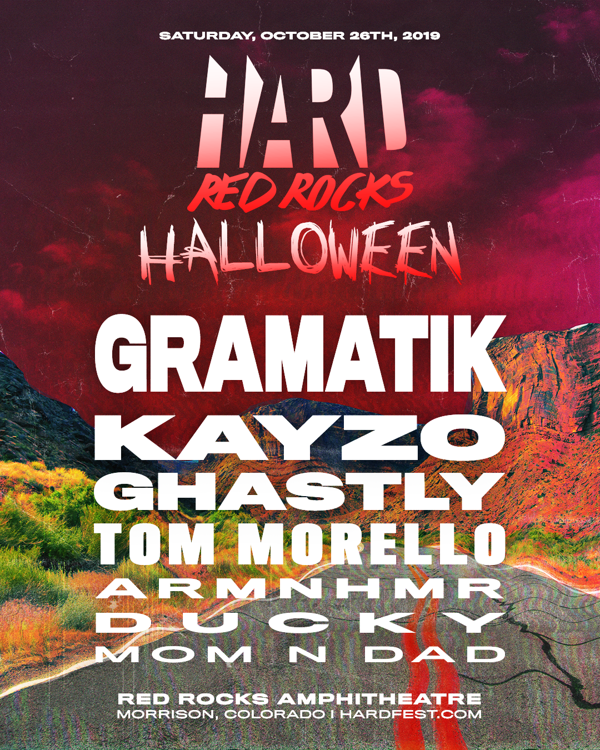 HARD Announces Red Rocks 2019 on Saturday, October 26