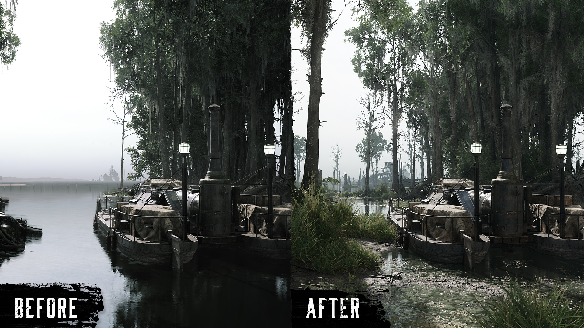 Scupper Lake Crytek brings the beloved Stillwater Bayou map back to Hunt: Showdown ...