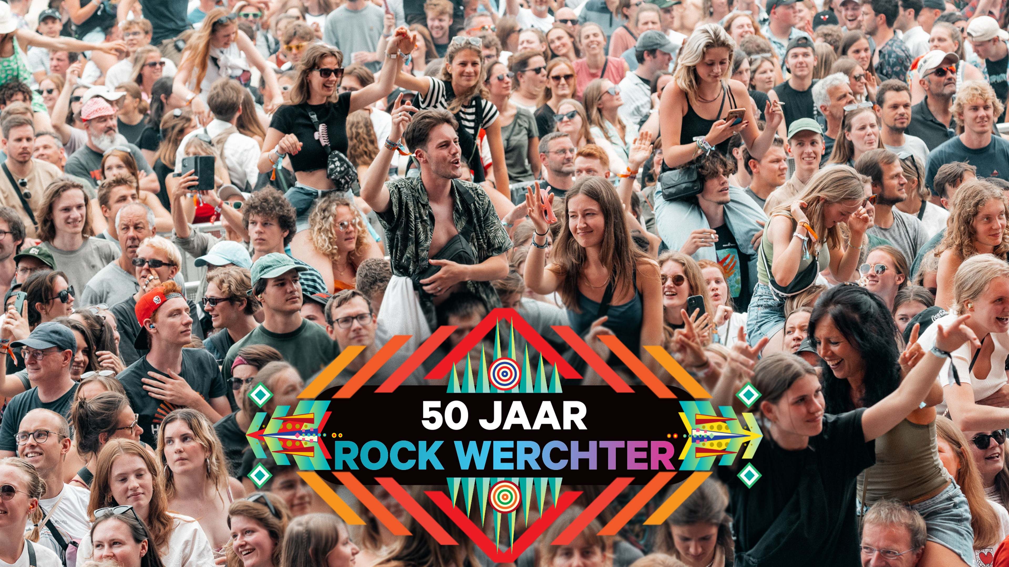 VRT Canvas viert 50 jaar Rock Werchter met terugblik door de ogen van wereldartiesten