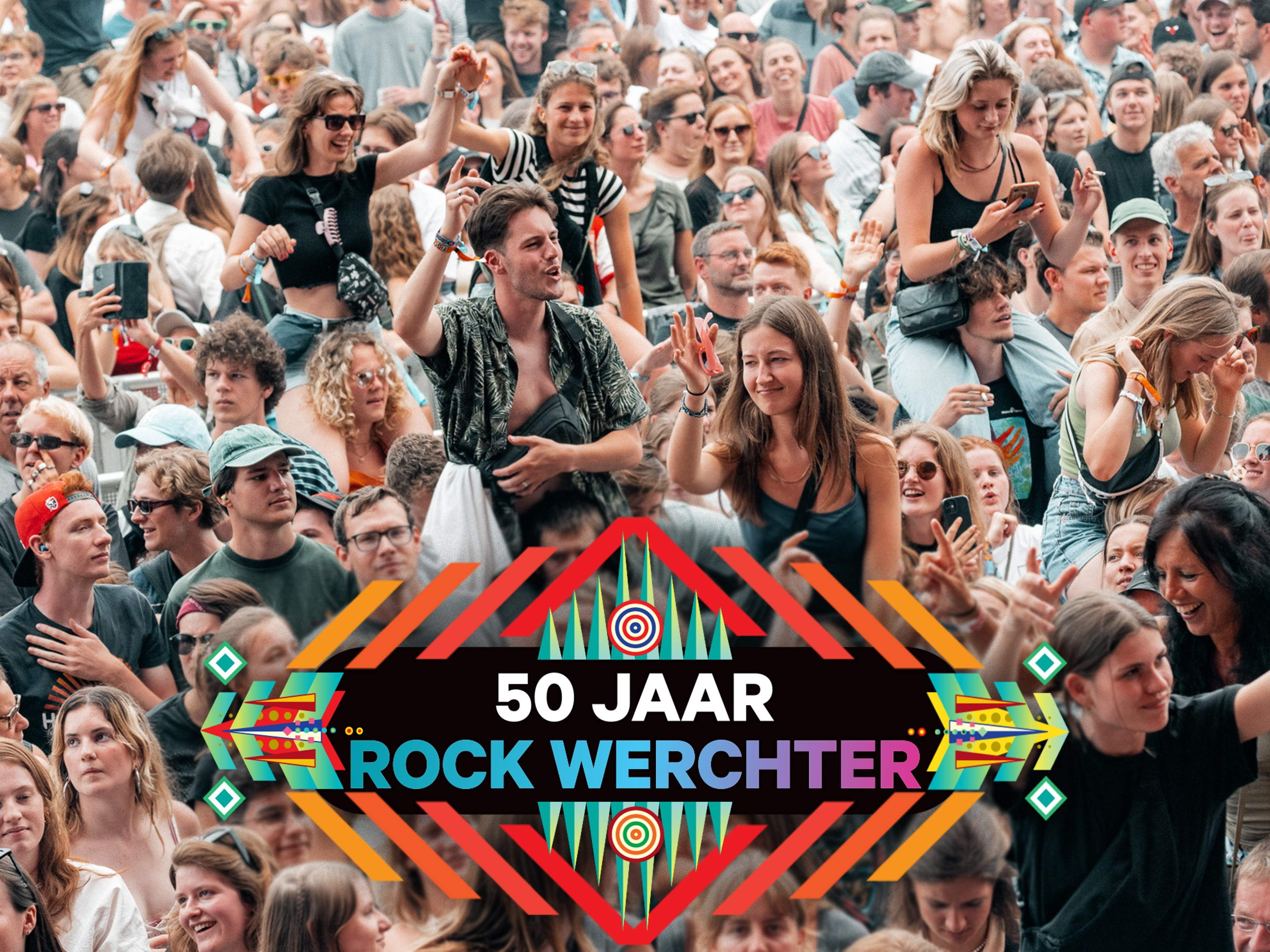 VRT Canvas viert 50 jaar Rock Werchter met terugblik door de ogen van wereldartiesten