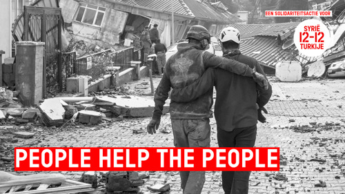 People help the people: VRT, DPG Media, Play Media en Mediahuis zamelen geld in voor Syrië Turkije 12-12