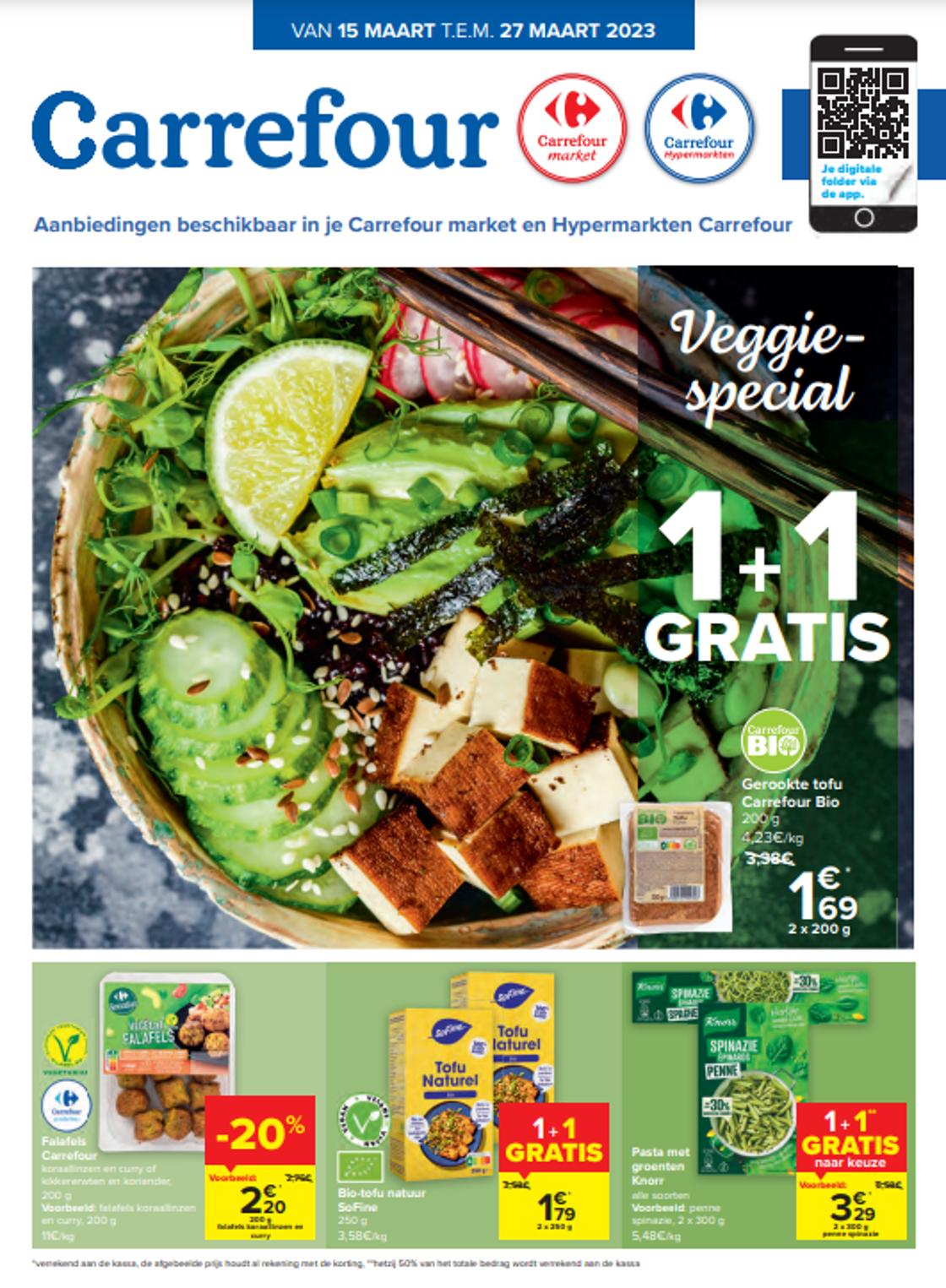 Carrefour versterkt haar betrokkenheid bij de Veggie Challenge