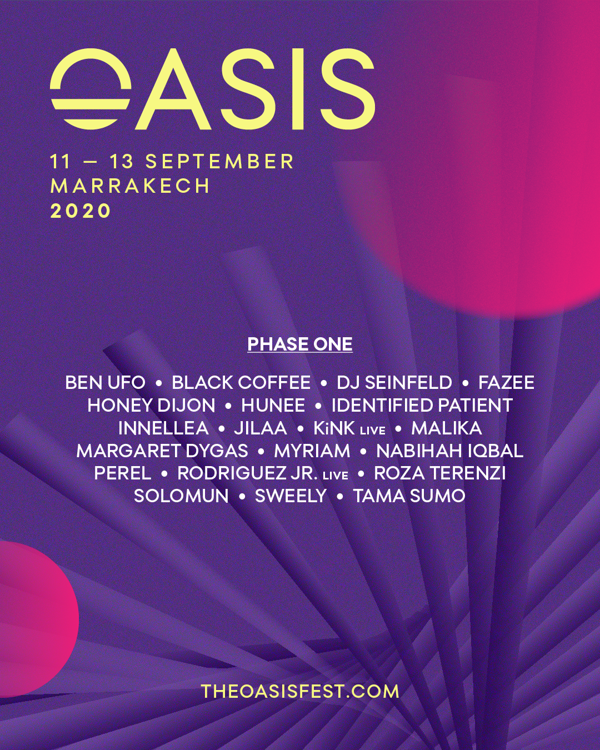 Oasis Festival Announces Phase One Line-Up