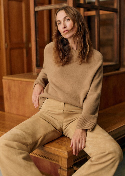 Sézane - Pull MAURICE Camel - 150€