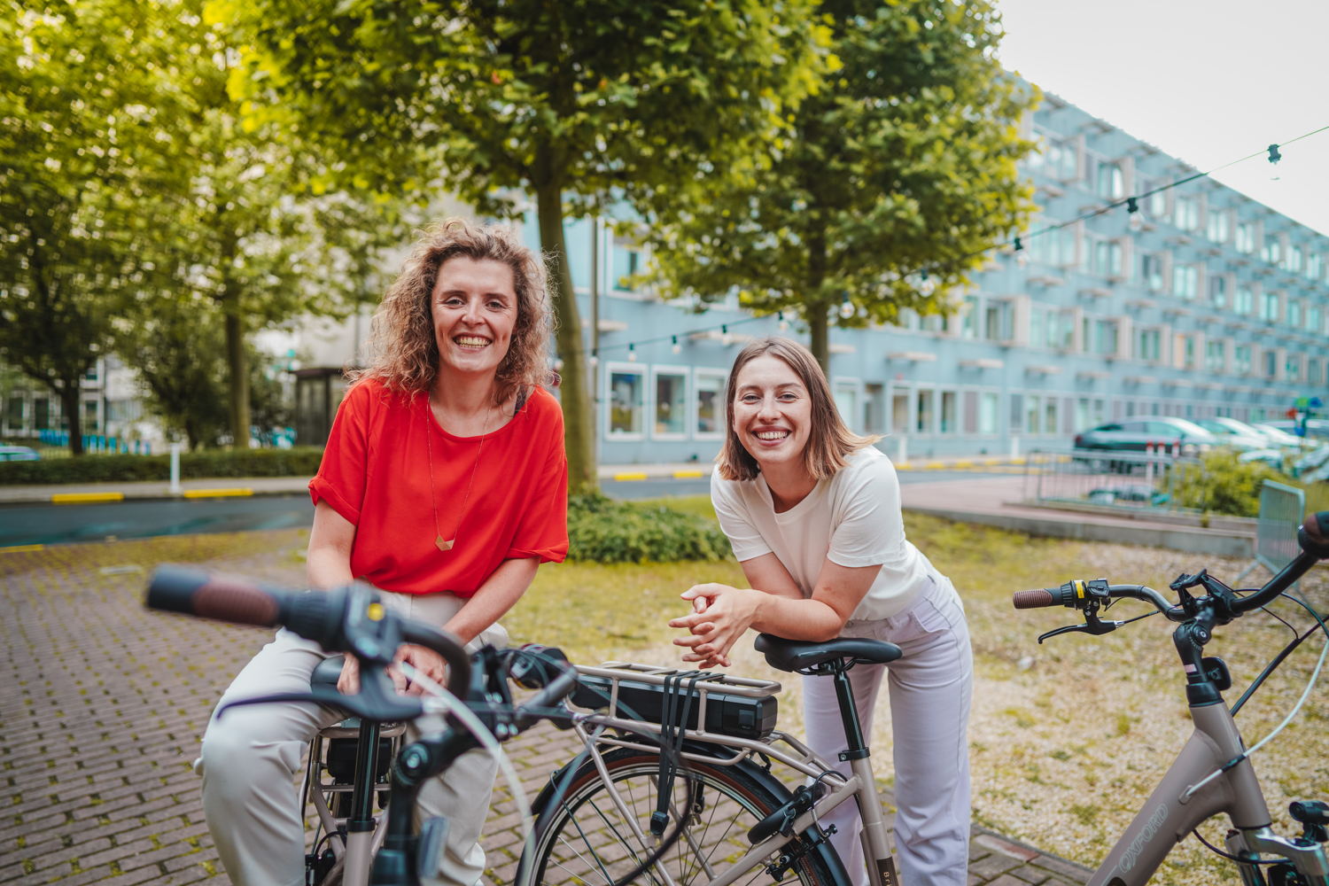 Katleen Craenhals en Margaux Bogaert © Radio 2
