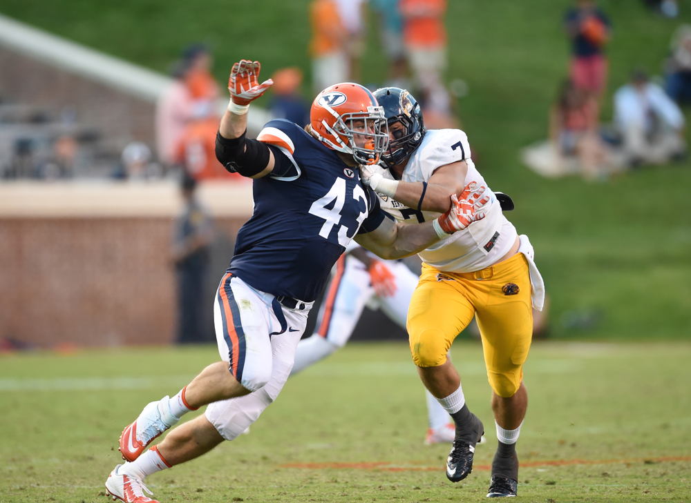 8. Trent Corney, Virginia (photo credit: Virginia Media Relations)