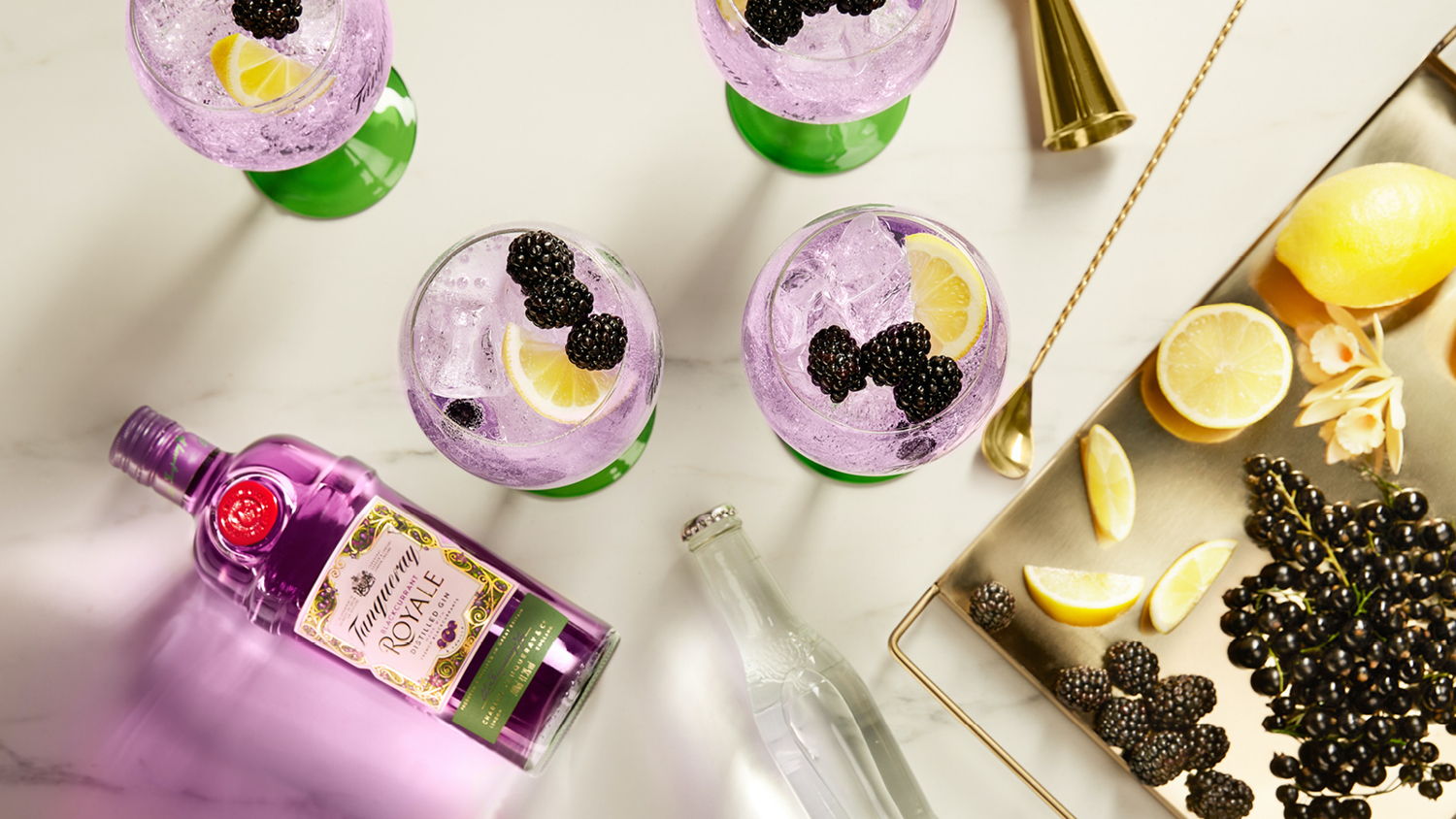 Tanqueray Blackcurrant Royale  70cl - French 75 - €34,95