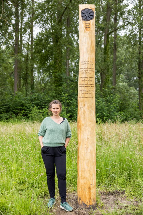 (c) Moonshot - Wandelpad Zwalmvallei, gedicht van Maud Vanhauwaert 