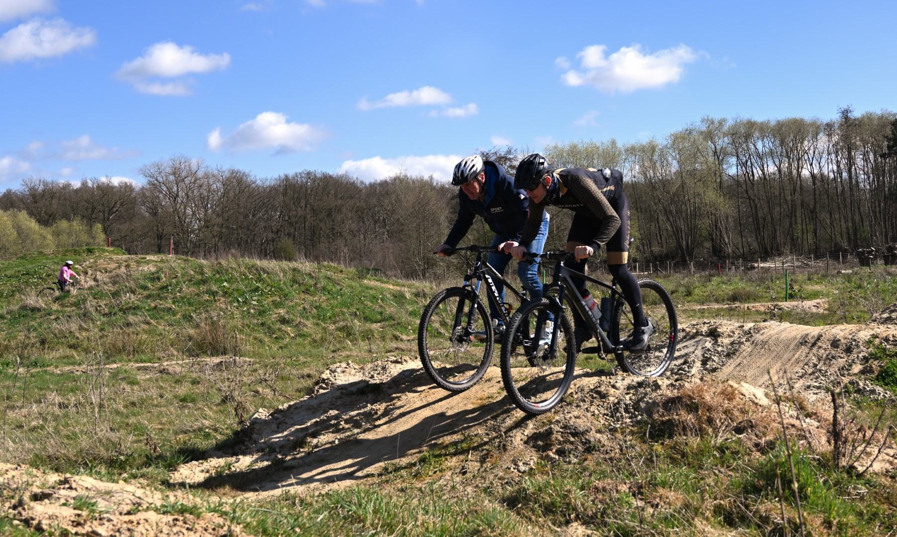 Opening Mountainbike Fun Park in Vloethemveld