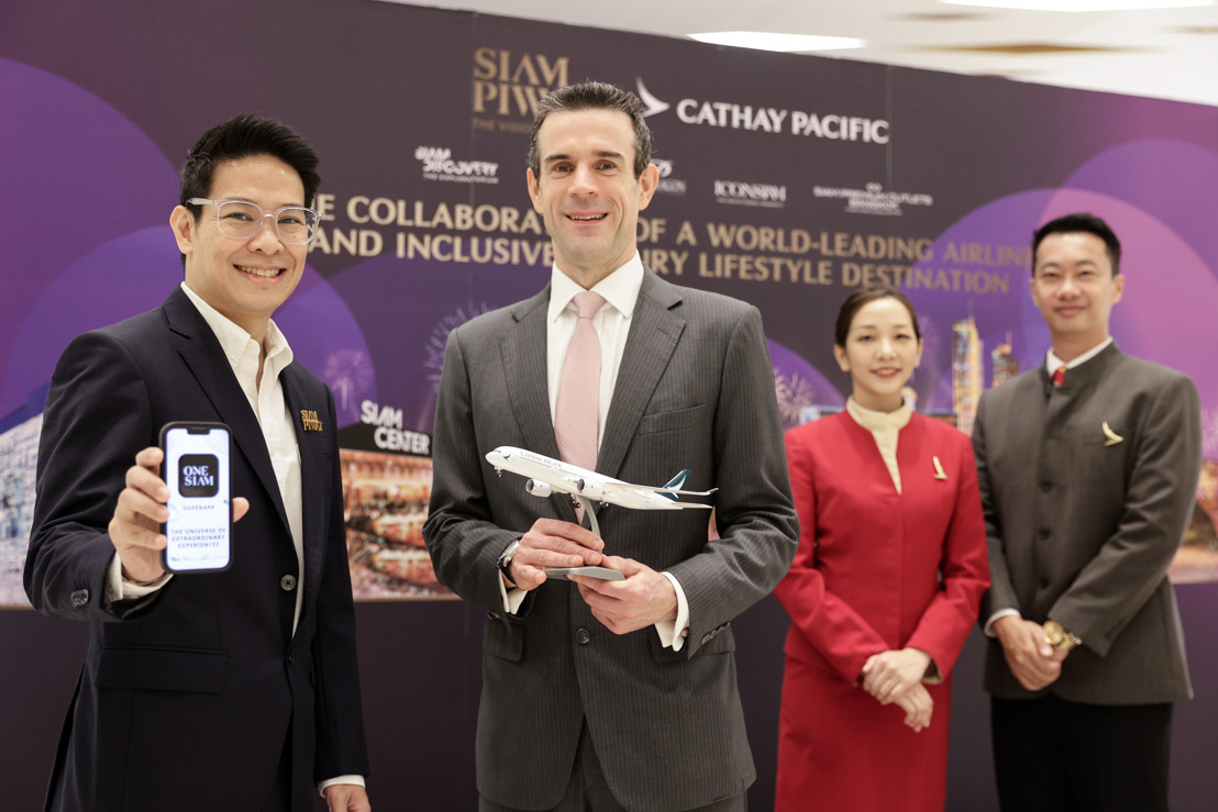 Siam Piwat partners Cathay Pacific to offer even more lifestyle benefits to members, on ground and in the air