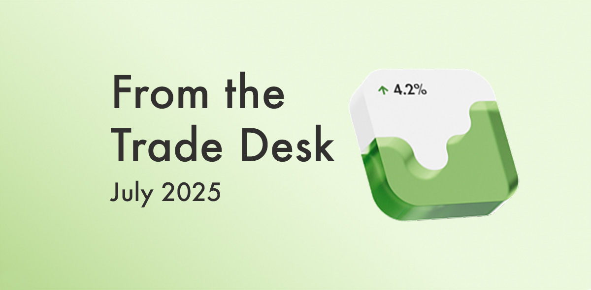 From the Trade Desk: inaugural edition