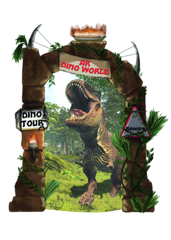 New AR Dino Portal and 3D interactive dark ride at BoldMove Nation booth #238