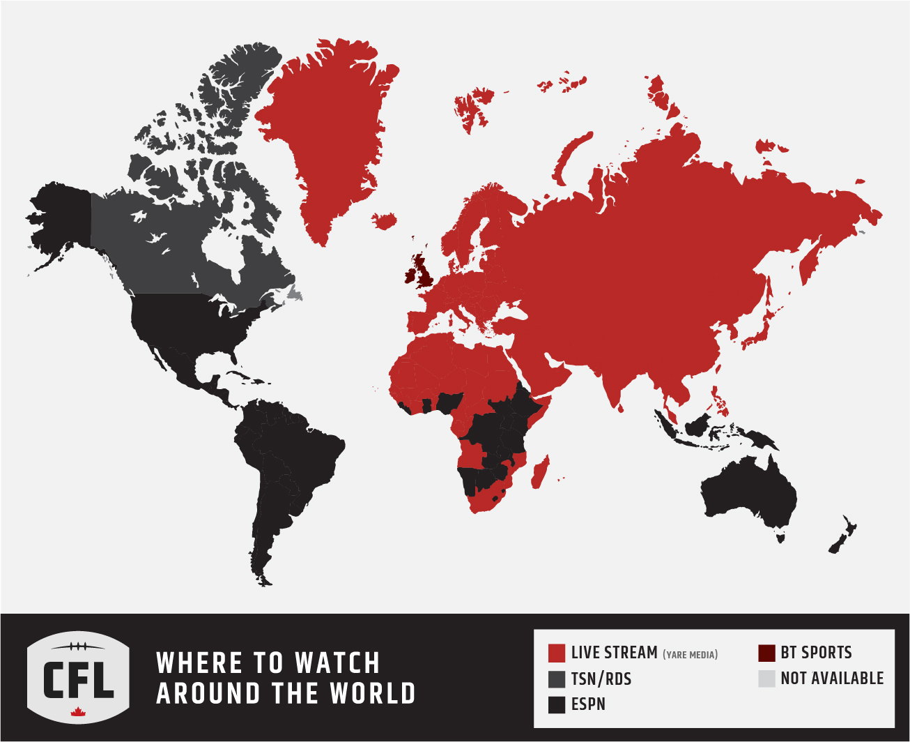 How and where to watch the CFL 