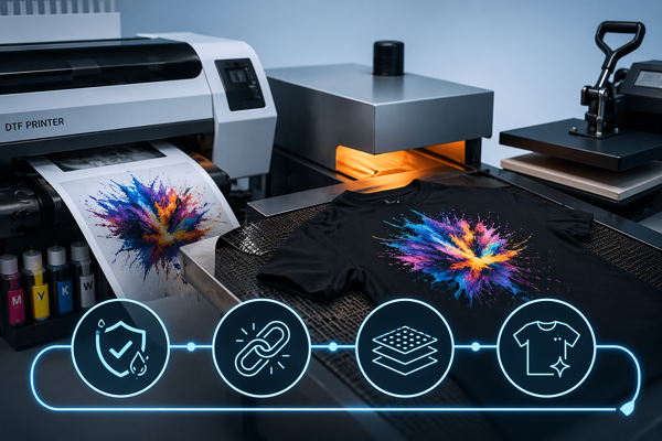 How Finishing Technology Is Improving Durability in DTF Printer Workflows