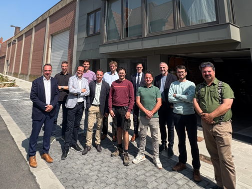 Fluvius and Kuurne connect first existing home to district heating grid
