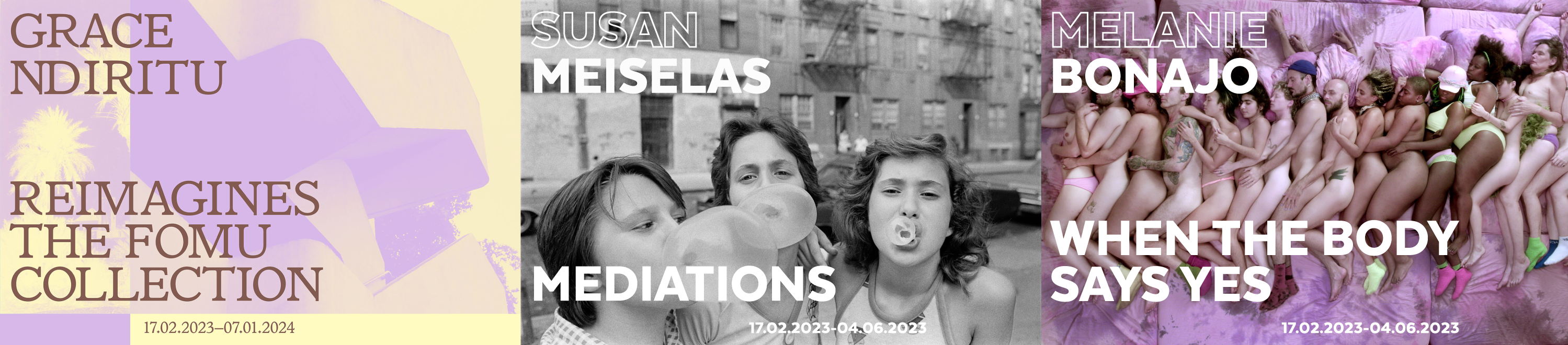Nouvelles expositions: Grace Ndiritu Reimagines the FOMU Collection - Susan Meiselas - melanie bonajo
