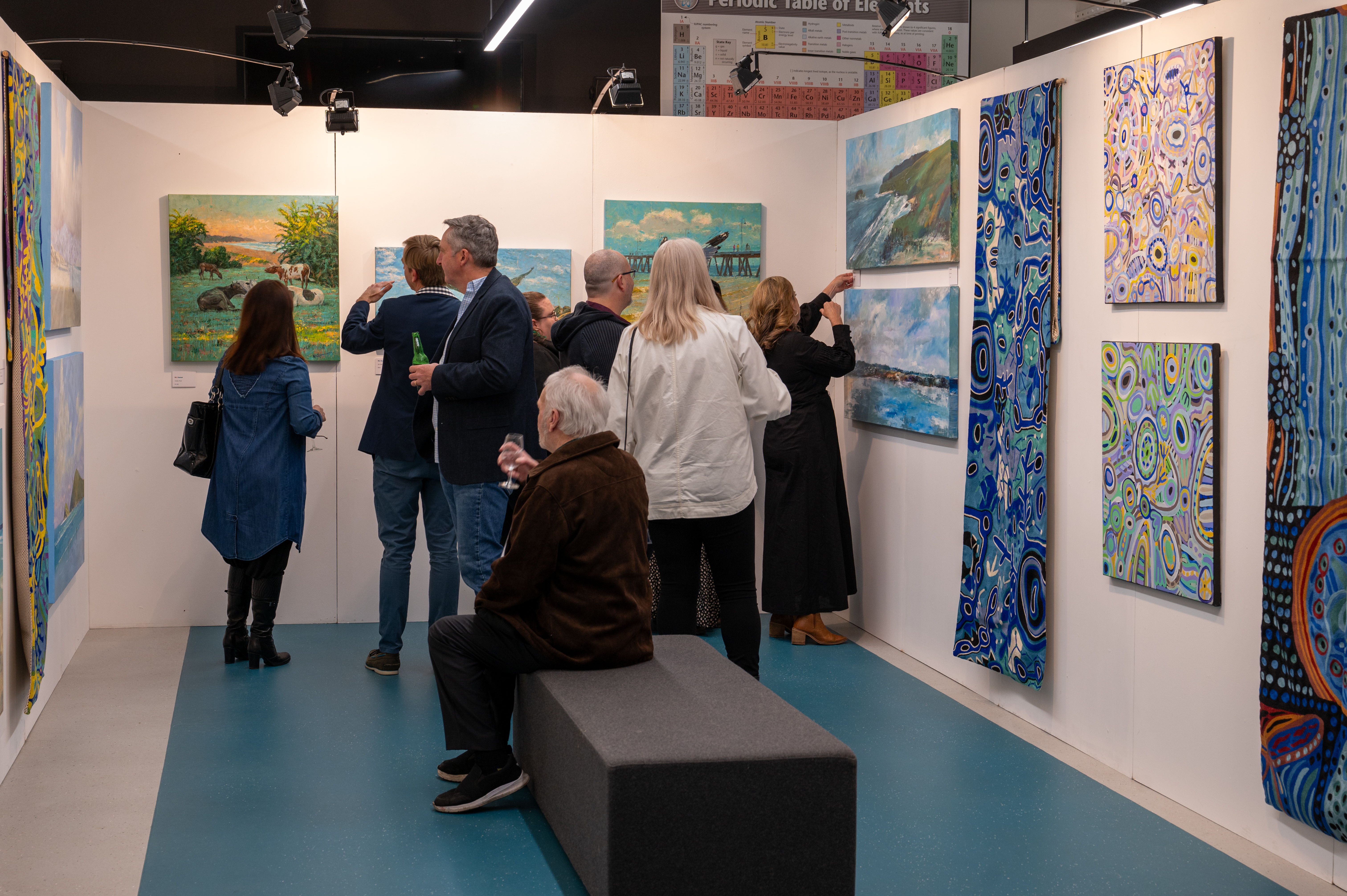 Attendees at last year's springART exhibition