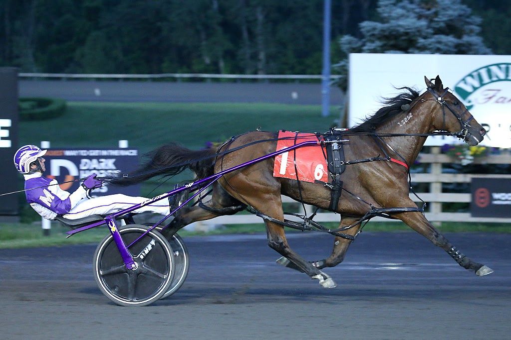 Test Of Faith and Dave Miller earned their place in the Roses Are Red final winning the first elimination at Woodbine Mohawk Park. (New Image Media)
