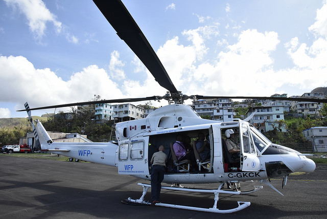 Preparations for departure to the Kalinago Territory.
