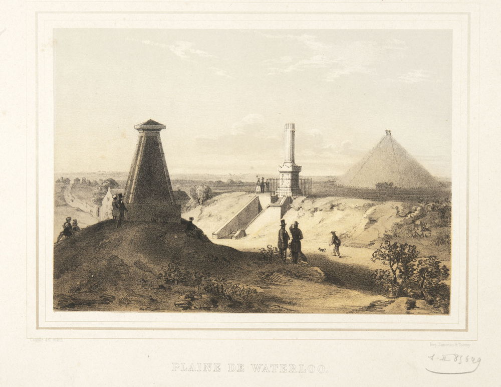 'Les monuments de Waterloo', anonyme
© Bibliothèque royale de Belgique