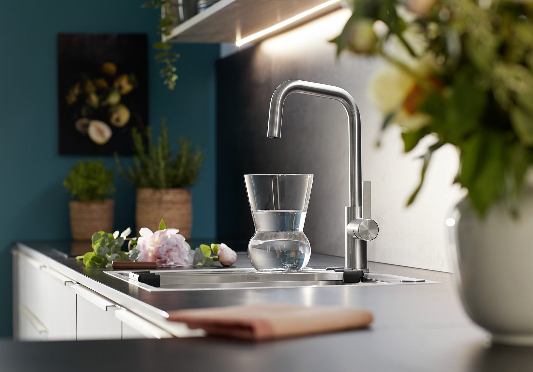 Affirmez le style de votre cuisine grâce aux nouveaux mitigeurs en acier inoxydable BLANCO