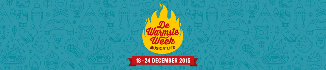 Siska Schoeters, Linde Merckpoel & Eva De Roo presenteren De Warmste Week van Music for Life