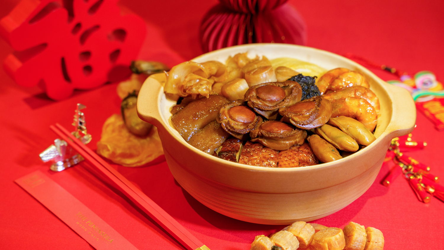 El plato de temporada auspicioso de Spring Moon: “Poon Choi”