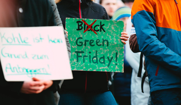 COSH! en haar leden komen op 25 november met verrassende Green Friday acties