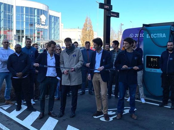 Le spécialiste de la recharge rapide Electra ouvre sa première station à Capellen, Luxembourg