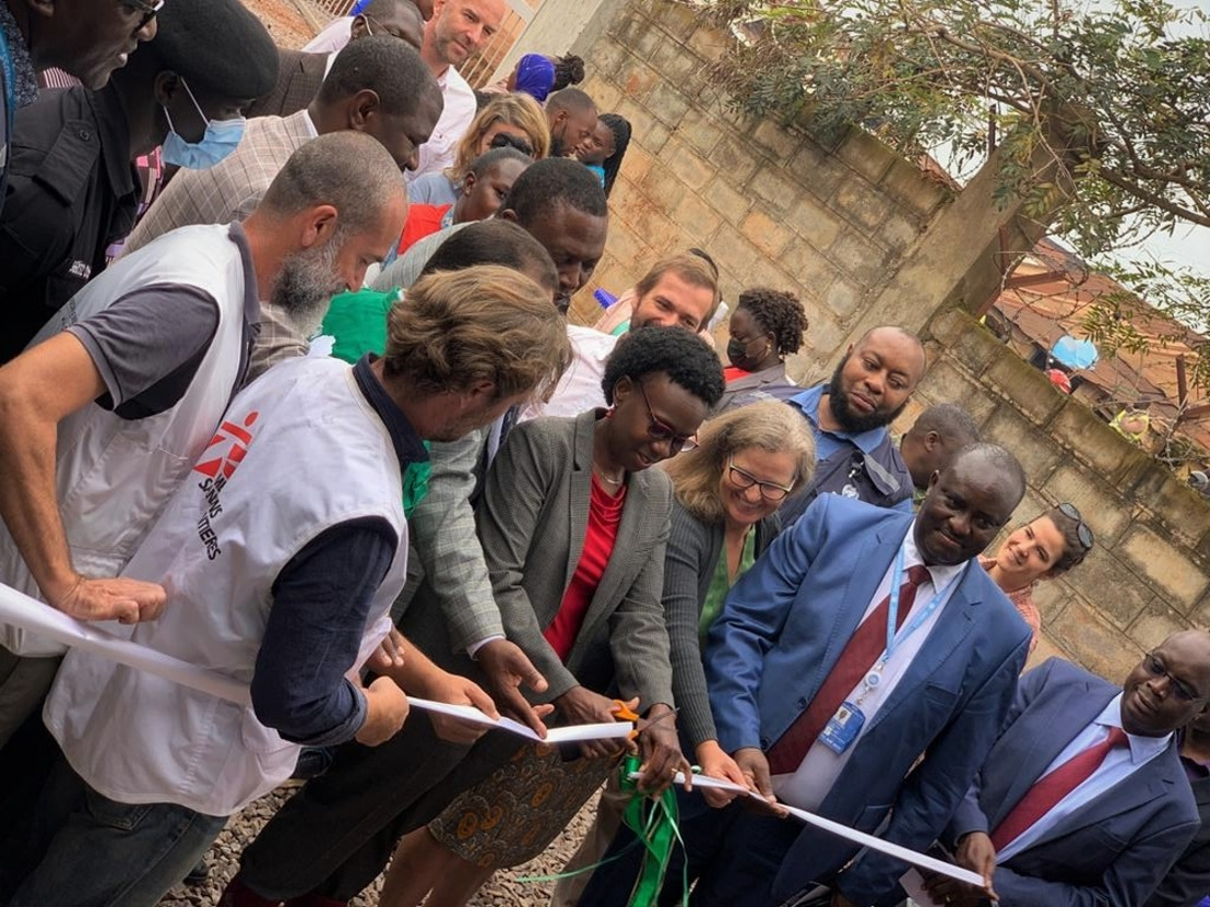EBOLA: Uganda’s outbreak response capacity boosted as MSF completes high quality ebolavirus treatment centre in Kampala and calls for vigilance to end current epidemic
