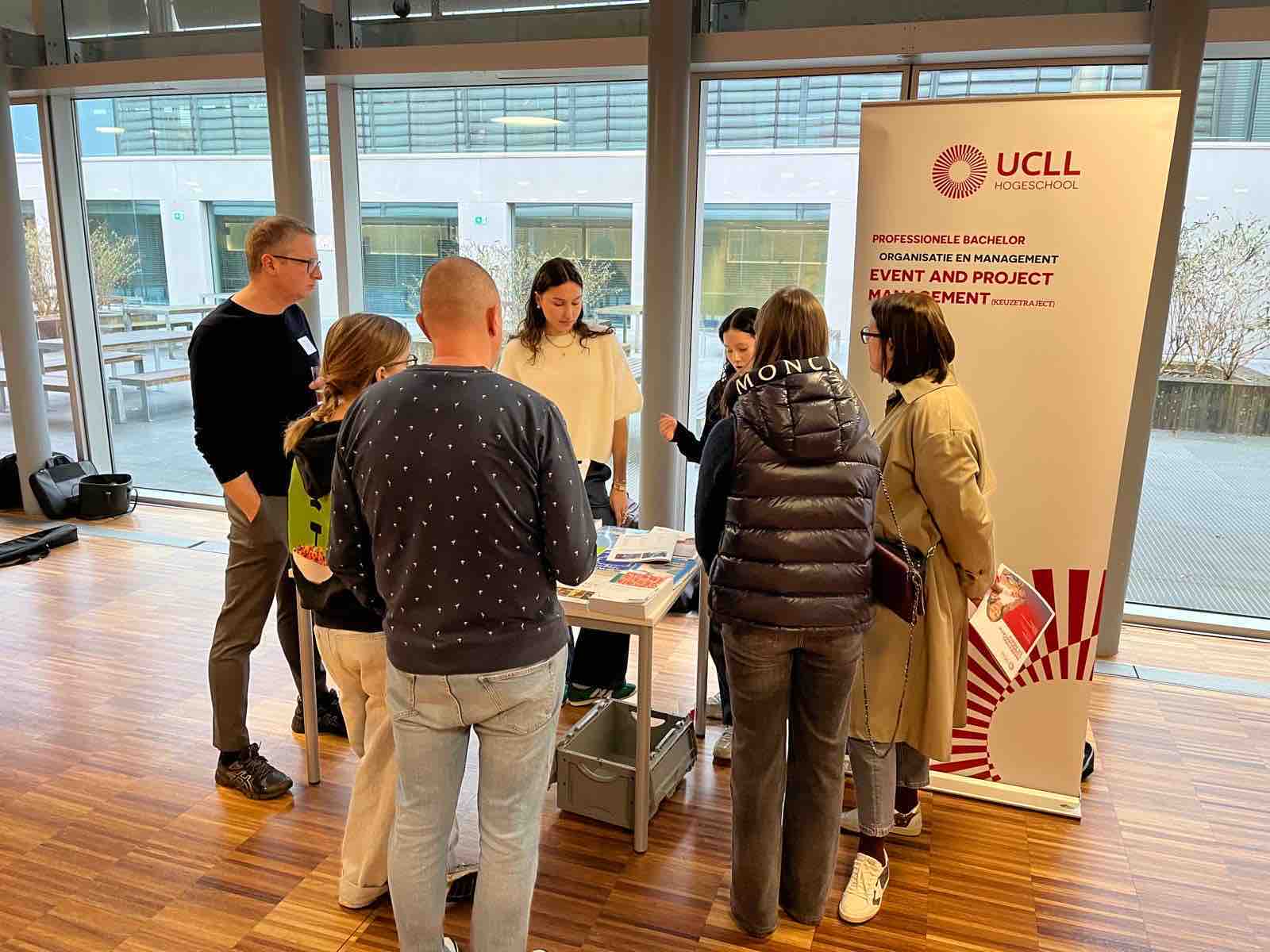 Eerste infodag van het jaar bij Hogeschool UCLL
