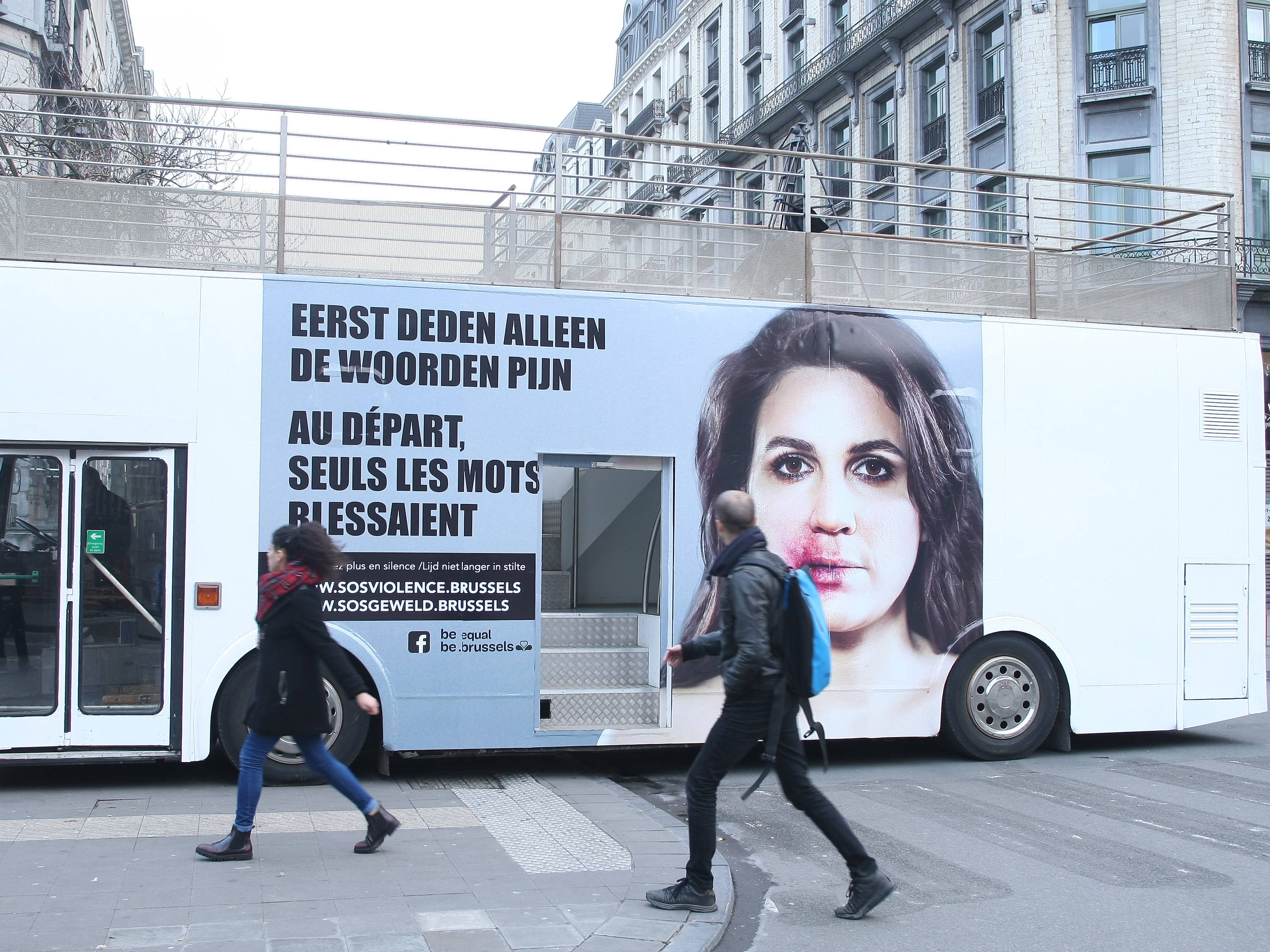Grootscheepse campagne tegen partnergeweld: “SOS Geweld, lijd niet langer in stilte”