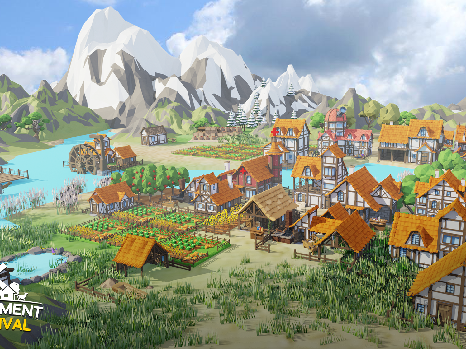 Challenging Low-Poly City-Builder Launches Into Early Access