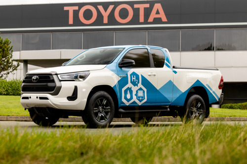 Toyota onthult Hilux-prototype met waterstofbrandstofcel