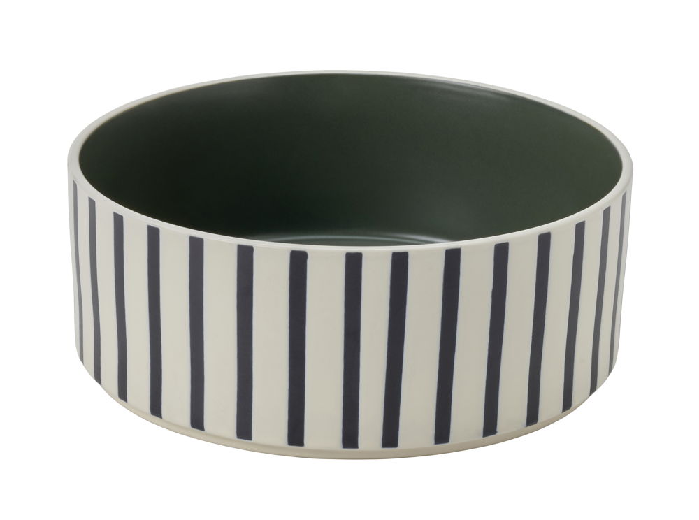 IKEA_UTSÅDD_pet bowl 19 stripe patt blk-blue:grey-grn_€6,99_PE931964