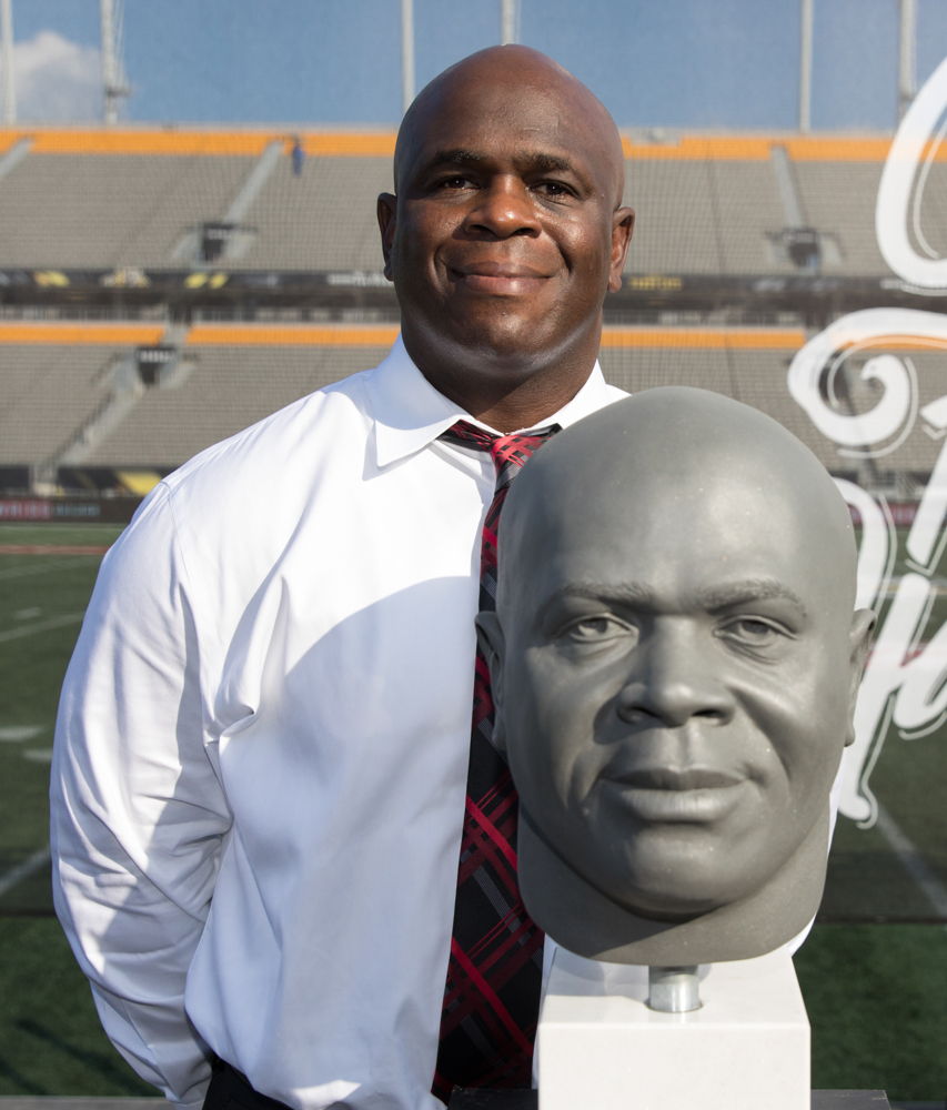 Kelvin Anderson, Canadian Football Hall of Fame Class of 2017. Photo credit: Kevin Sousa/CFL