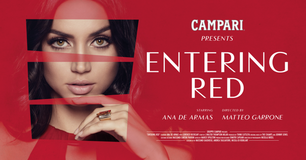 ANA DE ARMAS IST DER STAR IM NEUEN KURZFILM „ENTERING RED“ VON CAMPARI RED DIARIES 2019 UNTER DER REGIE VON MATTEO GARRONE