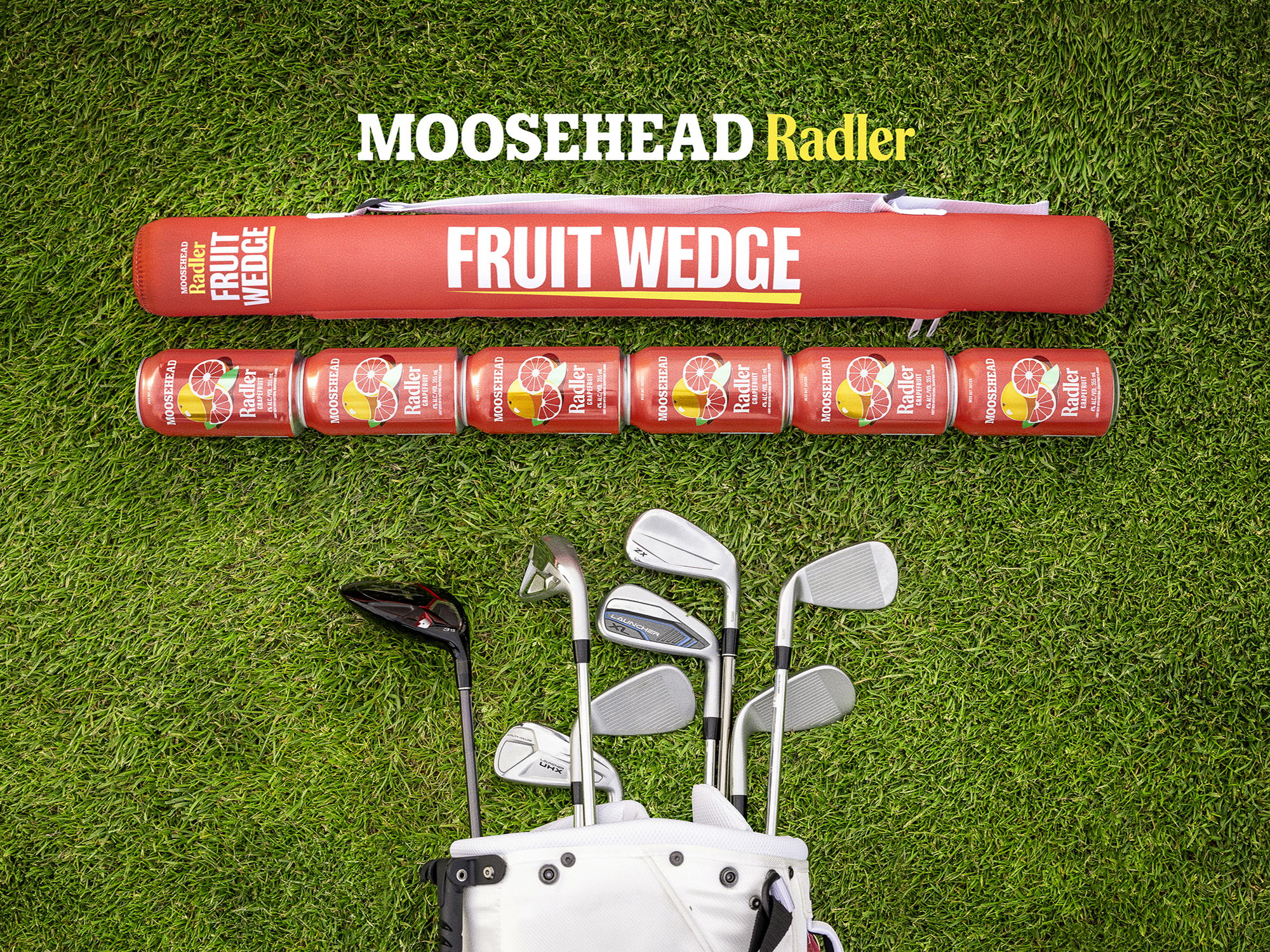 MOOSEHEAD RADLER INTRODUCES THE FRUIT WEDGE, AND IT’S TEE-RIFIC