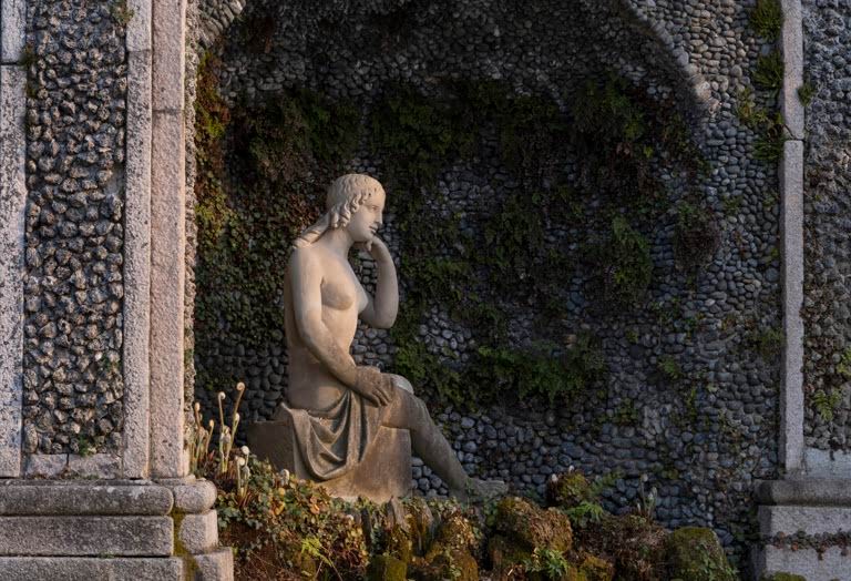 Gardens, Isola Bella, Isole Borromee, Lake Maggiore, Piedmont, Italy. AKG9460500 © akg-images / Manuel Cohen